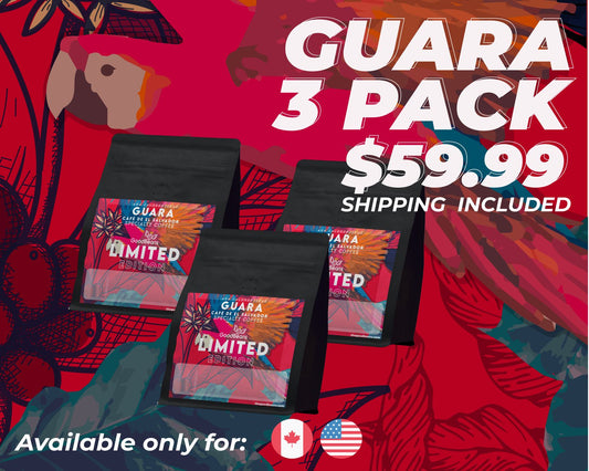 GUARA - Limited Editions 3 PACK - Variety 🇺🇸🇨🇦 Shipping Included