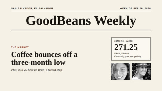 GoodBeans Weekly - 28 September 2028