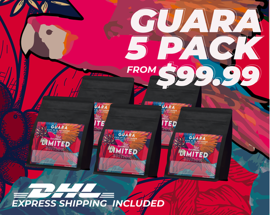 GUARA - Limited Editions 5 PACK - Variety - Express Shipping Included!