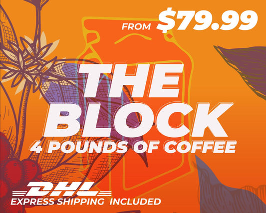 THE BLOCK - 4 LBs -  Express Shipping Included!